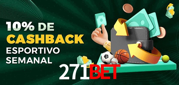 10% de bônus de cashback na 271bet